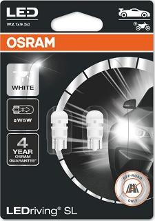 Osram 2825DWP-02B - Лампа накаливания, освещение салона autosila-amz.com