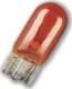 Osram 2827 - Лампа 12 V 5 W стоп-сигнал, повторитель, габарит б/цок (оранж) (2.1x9.5d) Osram autosila-amz.com