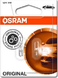 Osram 2722-02B - Лампа накаливания, освещение щитка приборов autosila-amz.com