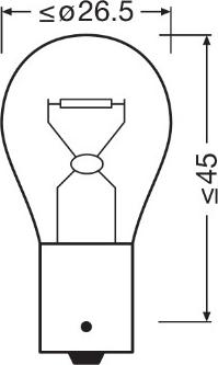 Osram 7510TSP - Лампа PY21W 24V 21W BAU15s TRUCKSTAR PRO (Складная картонная коробка) autosila-amz.com
