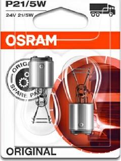 Osram 7537-02B - Лампа накаливания, фонарь указателя поворота autosila-amz.com