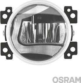 Osram LEDFOG101 - фары противотуманные!LED2шт+с дневн.ход.огнями LED2шт.+уст-ный к-т 12/24VL=74 mm\Universal autosila-amz.com