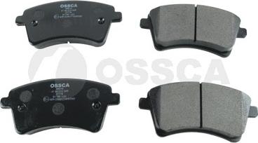 OSSCA 48019 - Тормозные колодки, дисковые, комплект autosila-amz.com