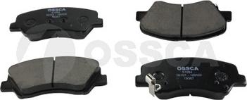 OSSCA 51094 - Тормозные колодки, дисковые, комплект autosila-amz.com