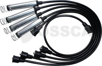 OSSCA 10891 - Комплект проводов зажигания autosila-amz.com