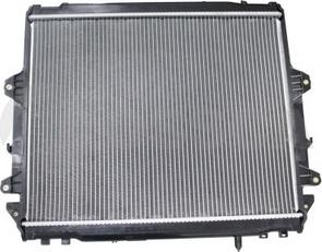 OSSCA 04697 - Радиатор, охлаждение двигателя autosila-amz.com