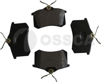 OSSCA 05392 - Тормозные колодки, дисковые, комплект autosila-amz.com