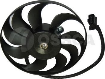 OSSCA 00905 - Вентилятор радиатора (220/60Watt- 290mm) / AUDI,SEAT,SKODA,VW 1.6-3.2 96~ autosila-amz.com