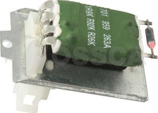 OSSCA 00325 - Резистор для мотора вентилятора / Seat, VW 1.0-2.8 ~04 autosila-amz.com