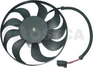 OSSCA 01809 - Вентилятор радиатора (220/60Watt- 290mm) / AUDI,SEAT,VW 1.8T-3.2 96~ autosila-amz.com