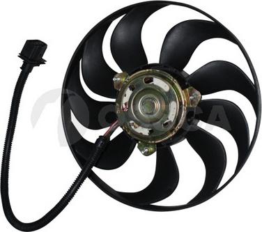 OSSCA 03685 - Вентилятор радиатора (90Wx290мм) / SEAT Cordoba,Ibiza,SKODA Fabia,VW Polo 99~ autosila-amz.com