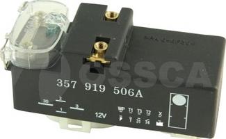 OSSCA 02124 - Регулятор, вентилятор салона autosila-amz.com