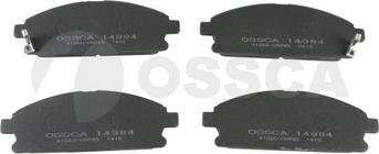 OSSCA 14984 - Тормозные колодки, дисковые, комплект autosila-amz.com