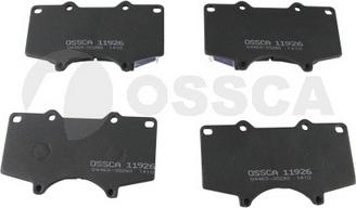 OSSCA 11926 - Тормозные колодки, дисковые, комплект autosila-amz.com