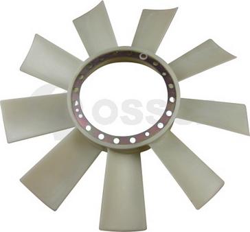 OSSCA 11545 - Крыльчатка вентилятора, охлаждение двигателя autosila-amz.com
