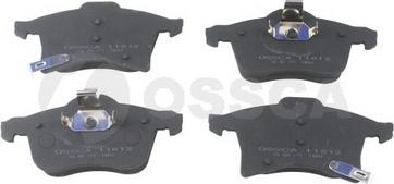 OSSCA 11812 - Тормозные колодки, дисковые, комплект autosila-amz.com