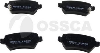 OSSCA 11826 - Тормозные колодки, дисковые, комплект autosila-amz.com