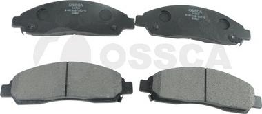 OSSCA 18709 - Тормозные колодки, дисковые, комплект autosila-amz.com