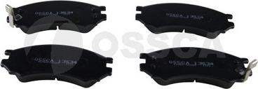 OSSCA 13534 - Тормозные колодки, дисковые, комплект autosila-amz.com