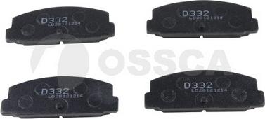 OSSCA 12238 - Тормозные колодки, дисковые, комплект autosila-amz.com