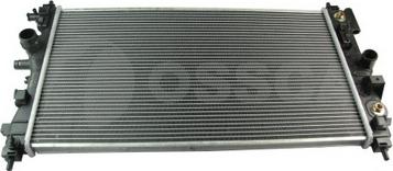 OSSCA 33099 - Радиатор, охлаждение двигателя autosila-amz.com