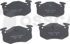 OSSCA 29154 - Тормозные колодки, дисковые, комплект autosila-amz.com