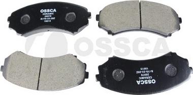 OSSCA 26978 - Колодки тормозные дисковые передние с звуковым предупреждением износа / ISUZU D-Max I,MAZDA E,MPV I, autosila-amz.com