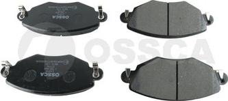 OSSCA 21879 - Тормозные колодки, дисковые, комплект autosila-amz.com