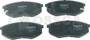 OSSCA 23577 - Тормозные колодки, дисковые, комплект autosila-amz.com