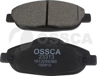 OSSCA 23313 - Тормозные колодки, дисковые, комплект autosila-amz.com