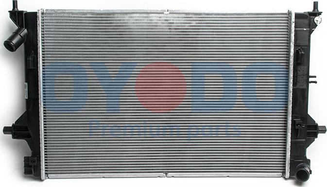 Oyodo 60C0535-OYO - Радиатор, охлаждение двигателя autosila-amz.com
