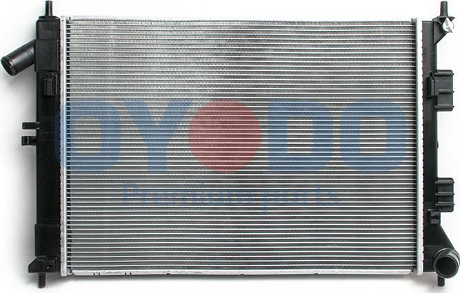 Oyodo 60C0314-OYO - Радиатор, охлаждение двигателя autosila-amz.com