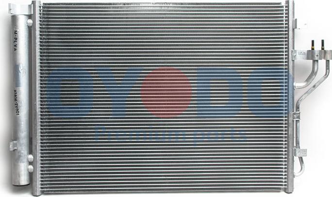 Oyodo 60C0318-OYO - Конденсатор кондиционера autosila-amz.com