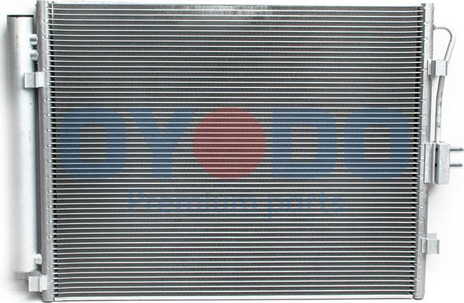 Oyodo 60C0326-OYO - Конденсатор кондиционера autosila-amz.com