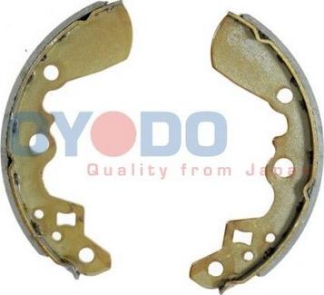 Oyodo 25H8014-OYO - Комплект тормозных колодок, барабанные autosila-amz.com