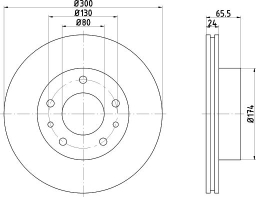 Pagid 50917 - Тормозной диск autosila-amz.com