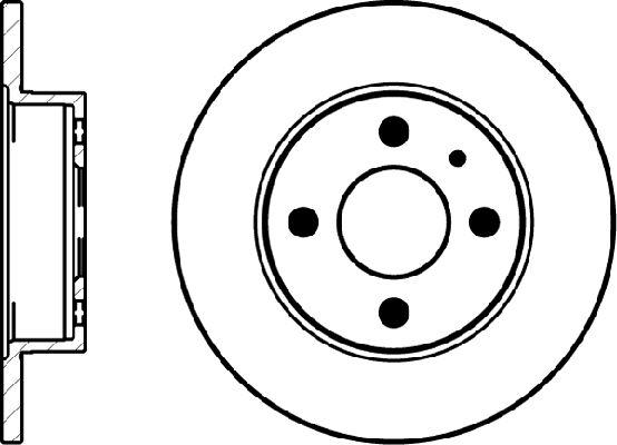 Pagid 50108 - Тормозной диск autosila-amz.com