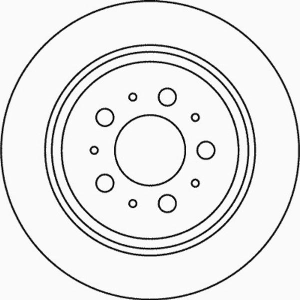 Pagid 50284PRO - Тормозной диск autosila-amz.com