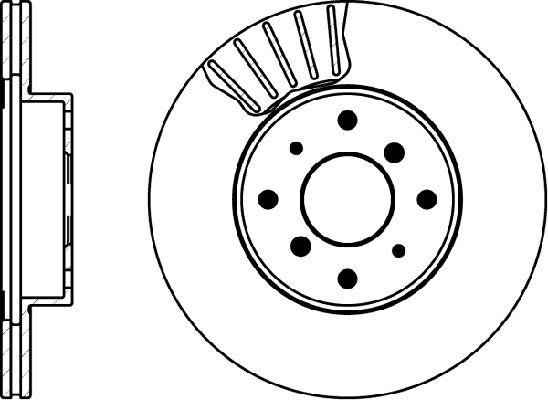 Pagid 51115 - Тормозной диск autosila-amz.com
