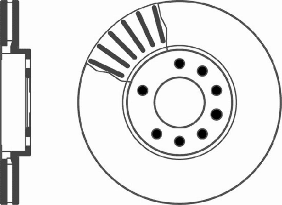 Pagid 52426PRO - Тормозной диск autosila-amz.com