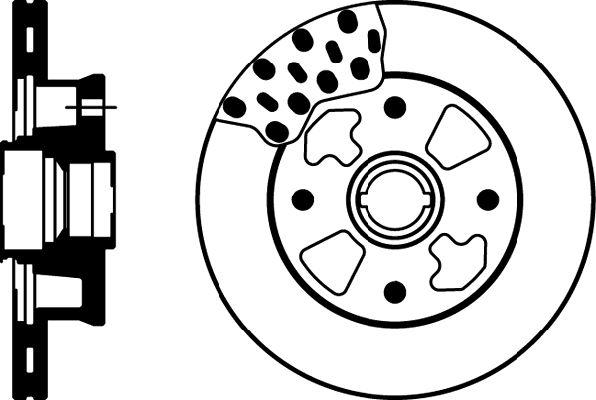 Pagid 52012 - Тормозной диск autosila-amz.com