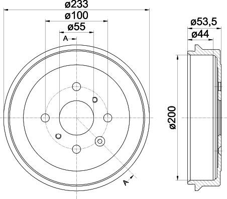 Pagid 61265 - Тормозной барабан autosila-amz.com