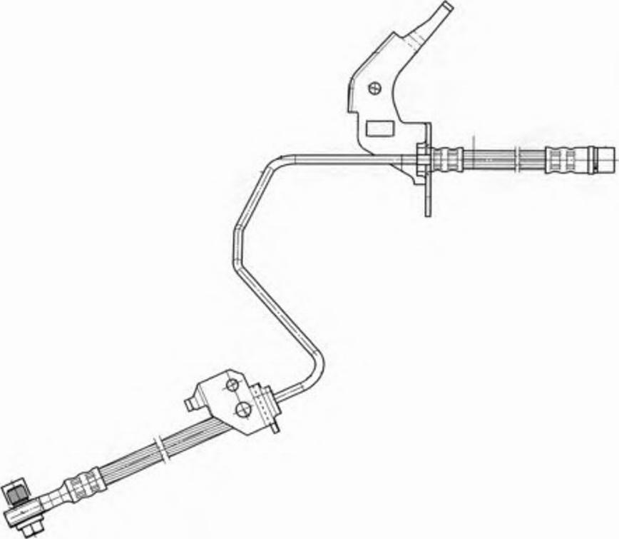 Pagid 70655 - Тормозной шланг autosila-amz.com