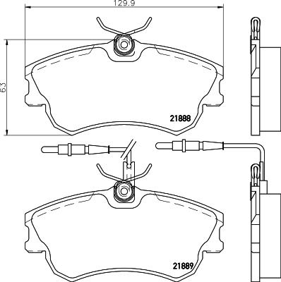 Pagid T9062 - Тормозные колодки, дисковые, комплект autosila-amz.com