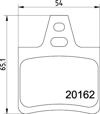 Pagid T9008 - Тормозные колодки, дисковые, комплект autosila-amz.com