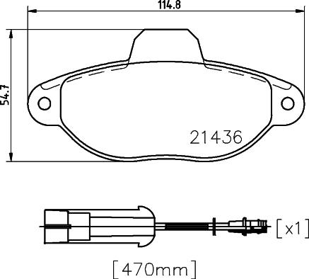 Pagid T9030 - Тормозные колодки, дисковые, комплект autosila-amz.com