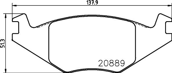 Pagid T4150 - Тормозные колодки, дисковые, комплект autosila-amz.com