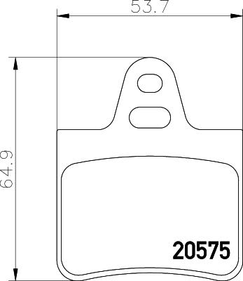 Pagid T0150 - Тормозные колодки, дисковые, комплект autosila-amz.com