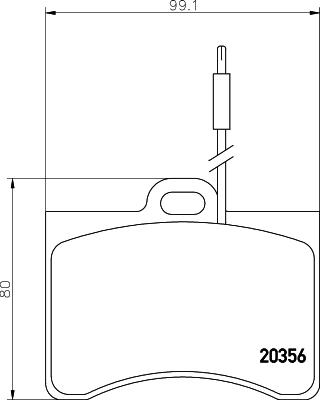 Pagid T0153 - Тормозные колодки, дисковые, комплект autosila-amz.com