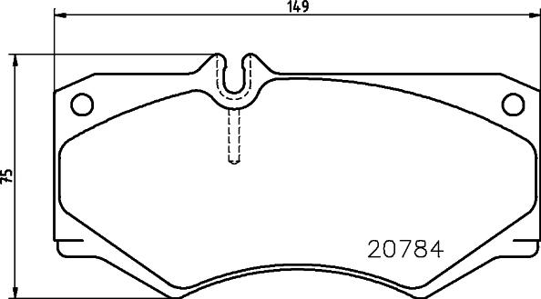 Pagid T0311 - Тормозные колодки, дисковые, комплект autosila-amz.com